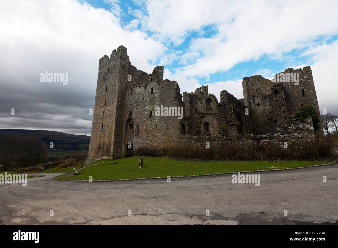 Bolton Castle 14. Jahrhundert Burg in Wensleydale, North Yorkshire UK England Stockfoto