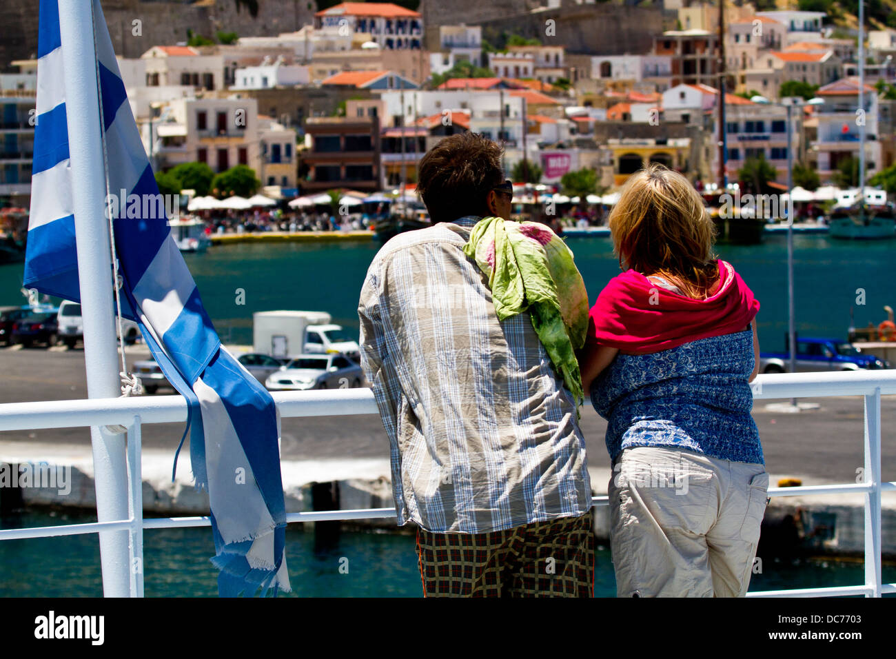 Kalymnos Griechenland Stockfoto