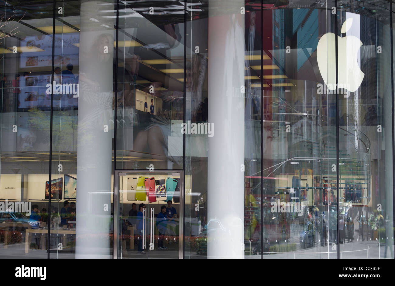 Apple Store, Shanghai, China Stockfoto