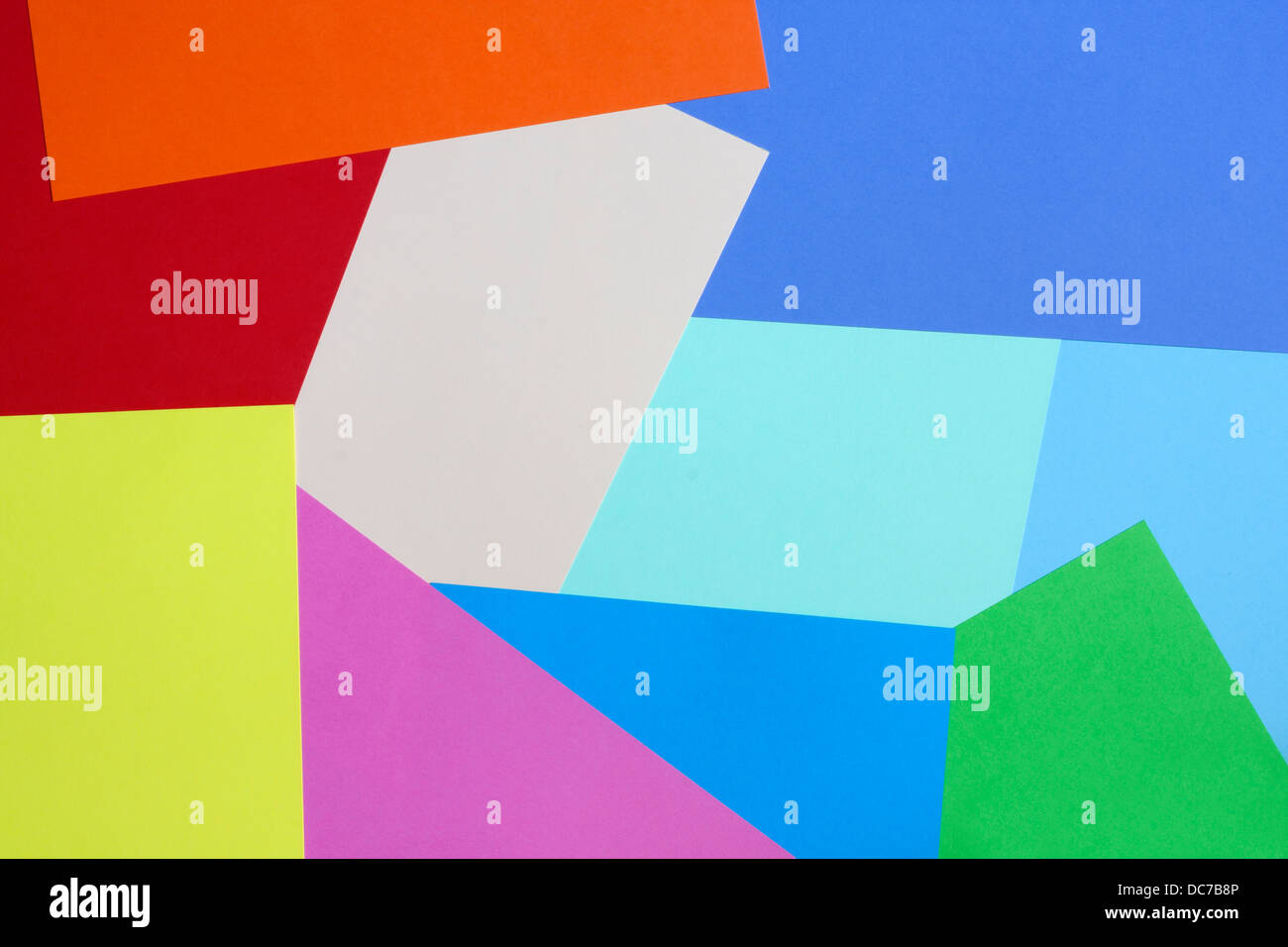 Abstrakte farbiges Papier Hintergrundtextur Stockfoto