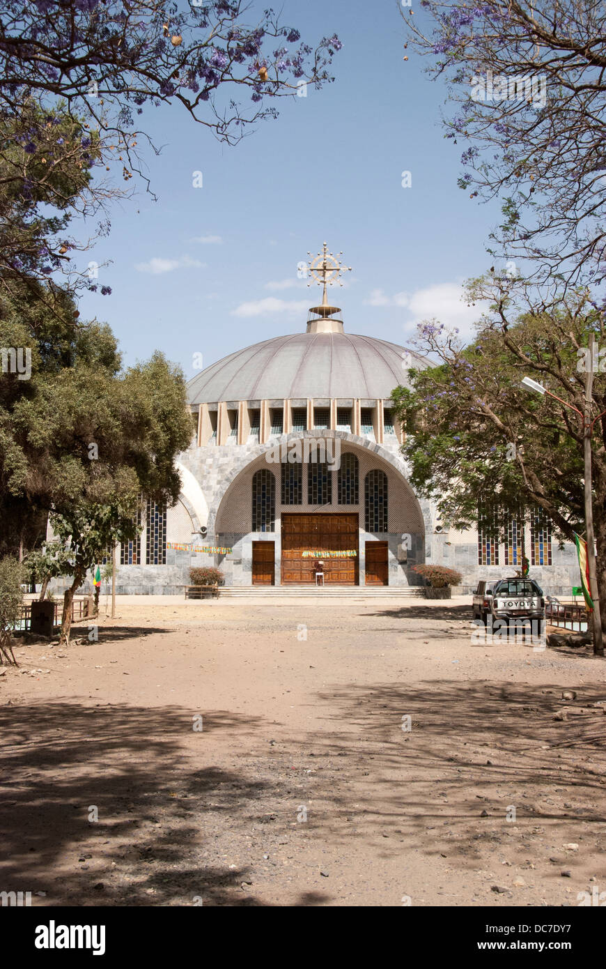 Str. Marys Kirche Axum Äthiopien Stockfoto