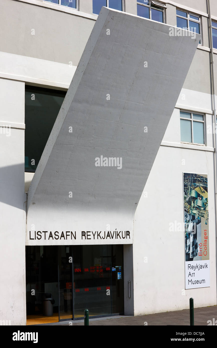 Reykjavik Art Museum (Listasafn Reykjavikur), Reykjavik, Island Stockfoto