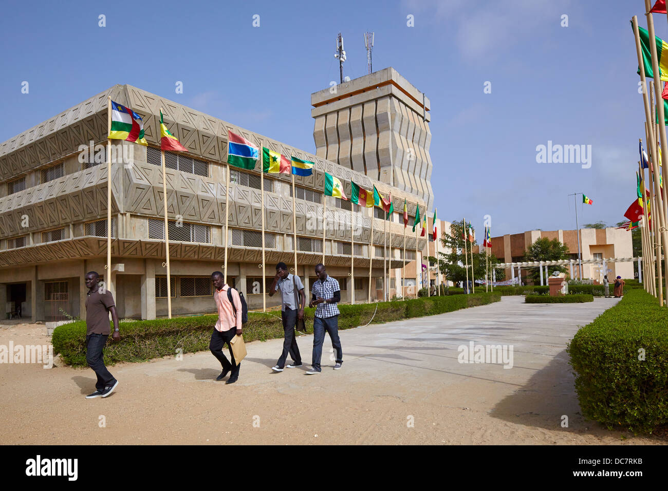 Caston Berger Universität (Université Caston Berger), Saint-Louis, Senegal, Afrika Stockfoto