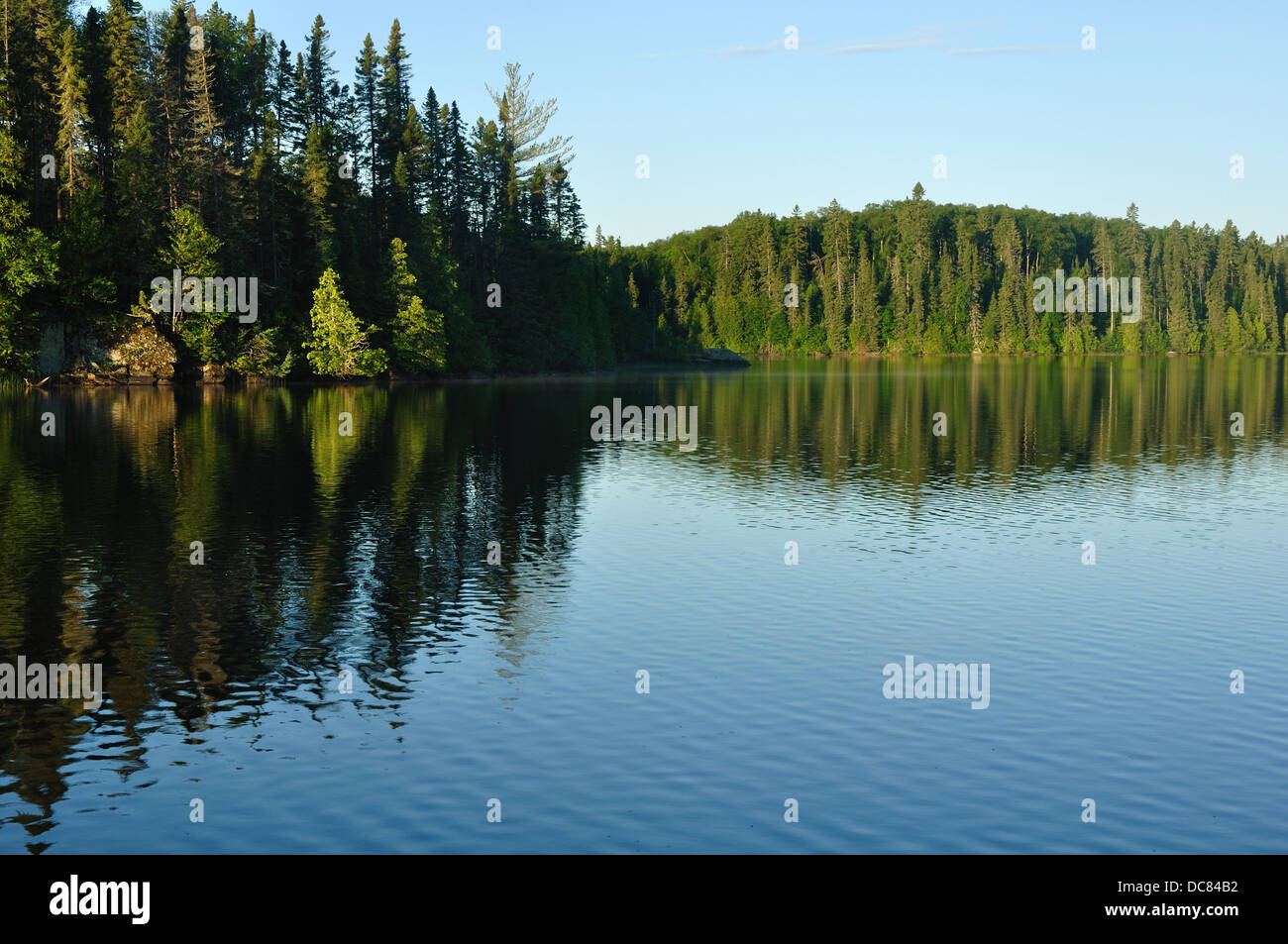 See in Boundary Waters Canoe Bereich, Minnesota, USA Stockfoto