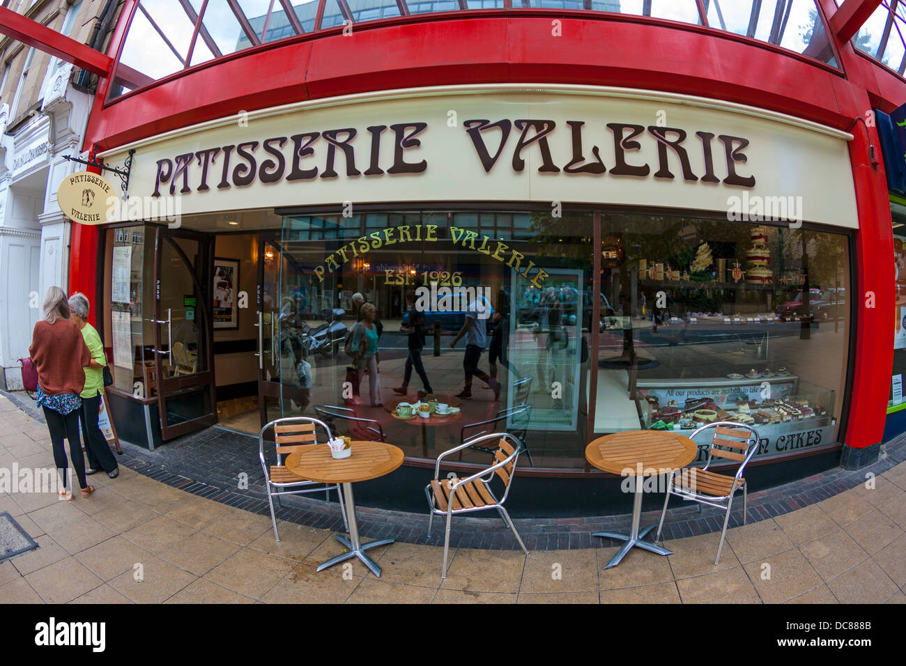 Patisserie Valerie Stockfoto