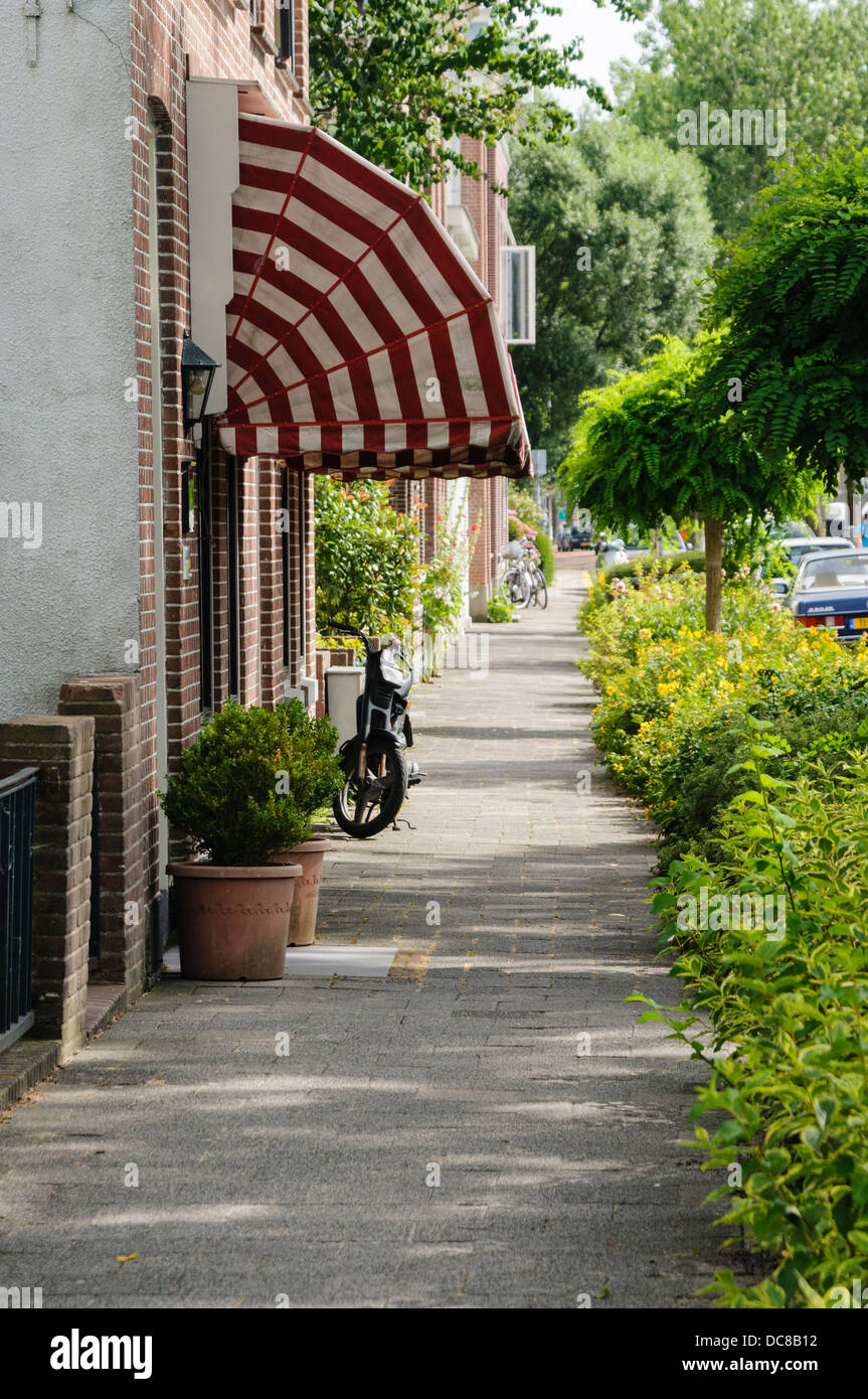 Ein Wanderweg in Delft Stockfoto