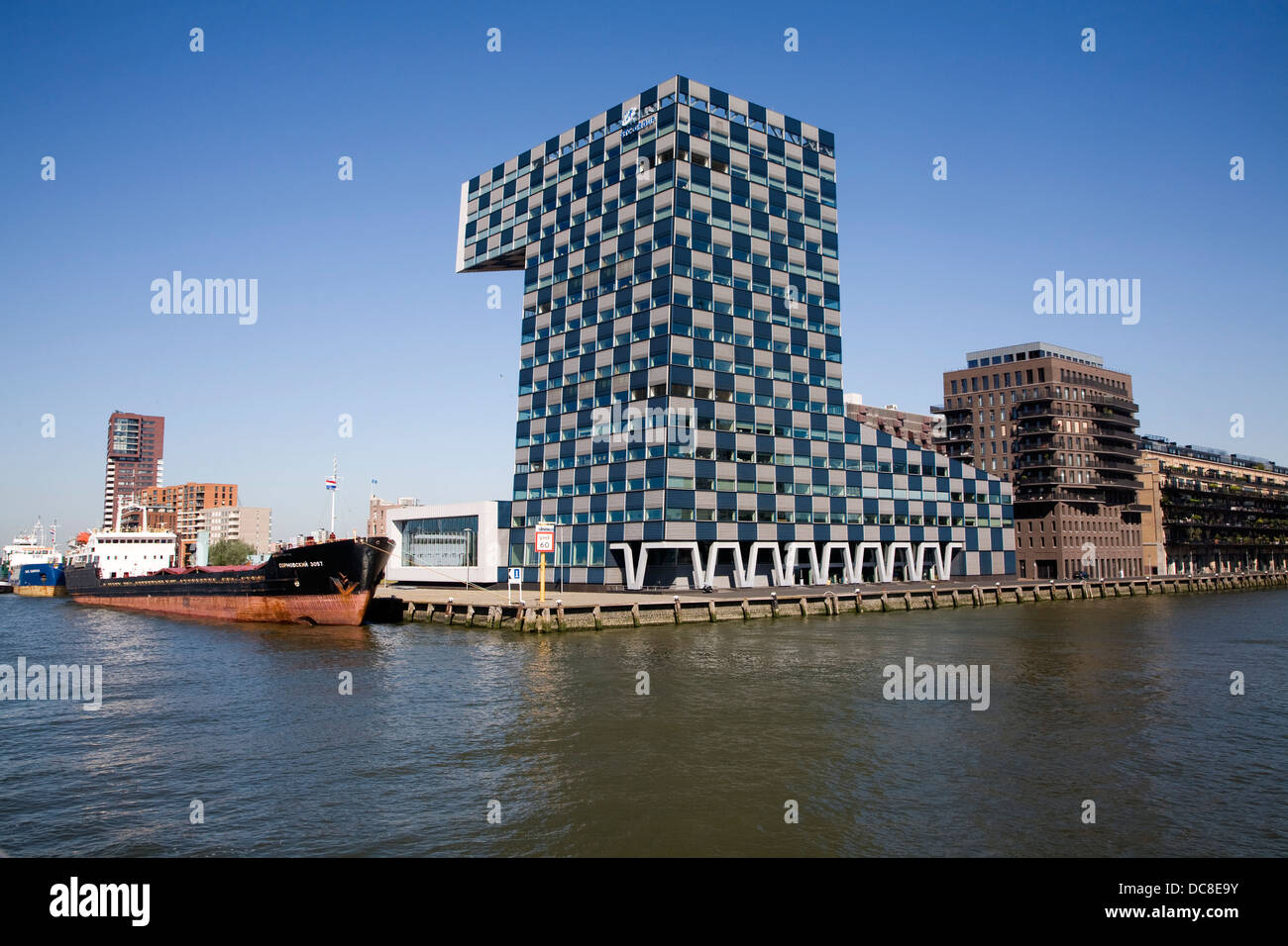 STC-Gruppe bauen Delfshaven Port of Rotterdam-Niederlande Stockfoto