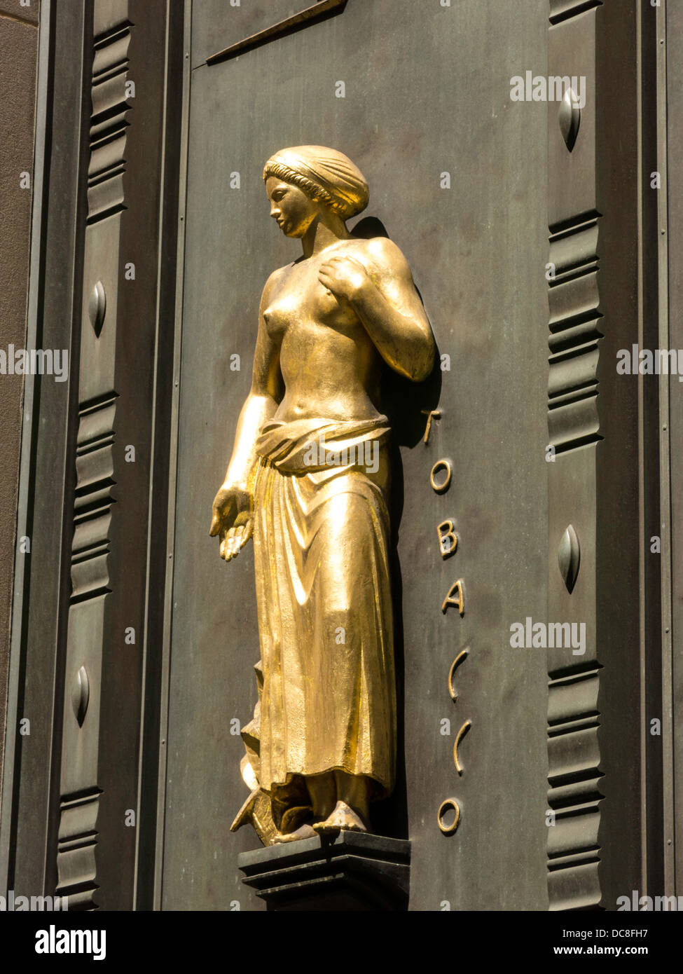 Branchen des britischen Empire, Rockefeller Center British Empire Building, 620 Fifth Avenue, New York Stockfoto