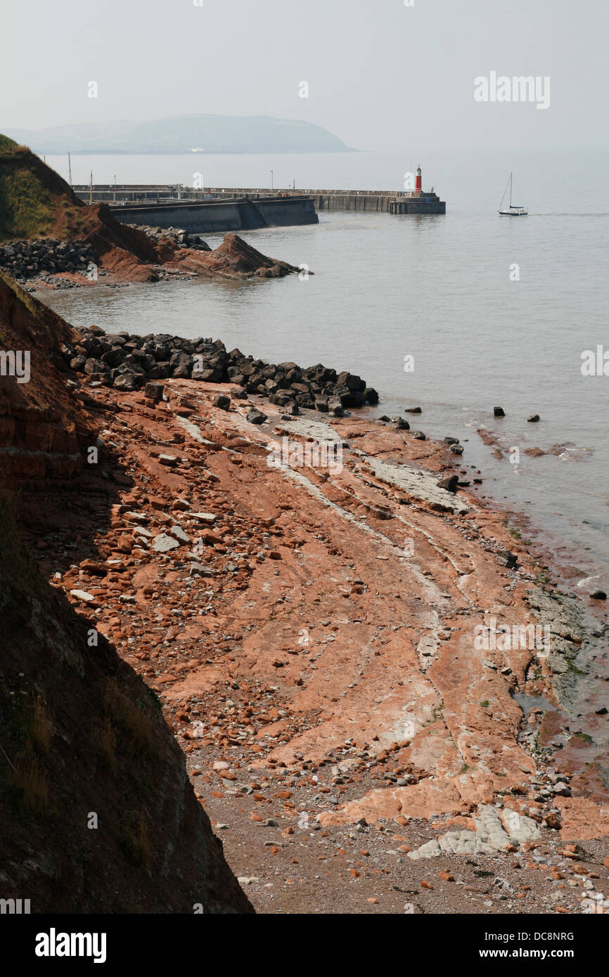 Watchet Fossilen Strand Stockfotos und bilder Kaufen Alamy