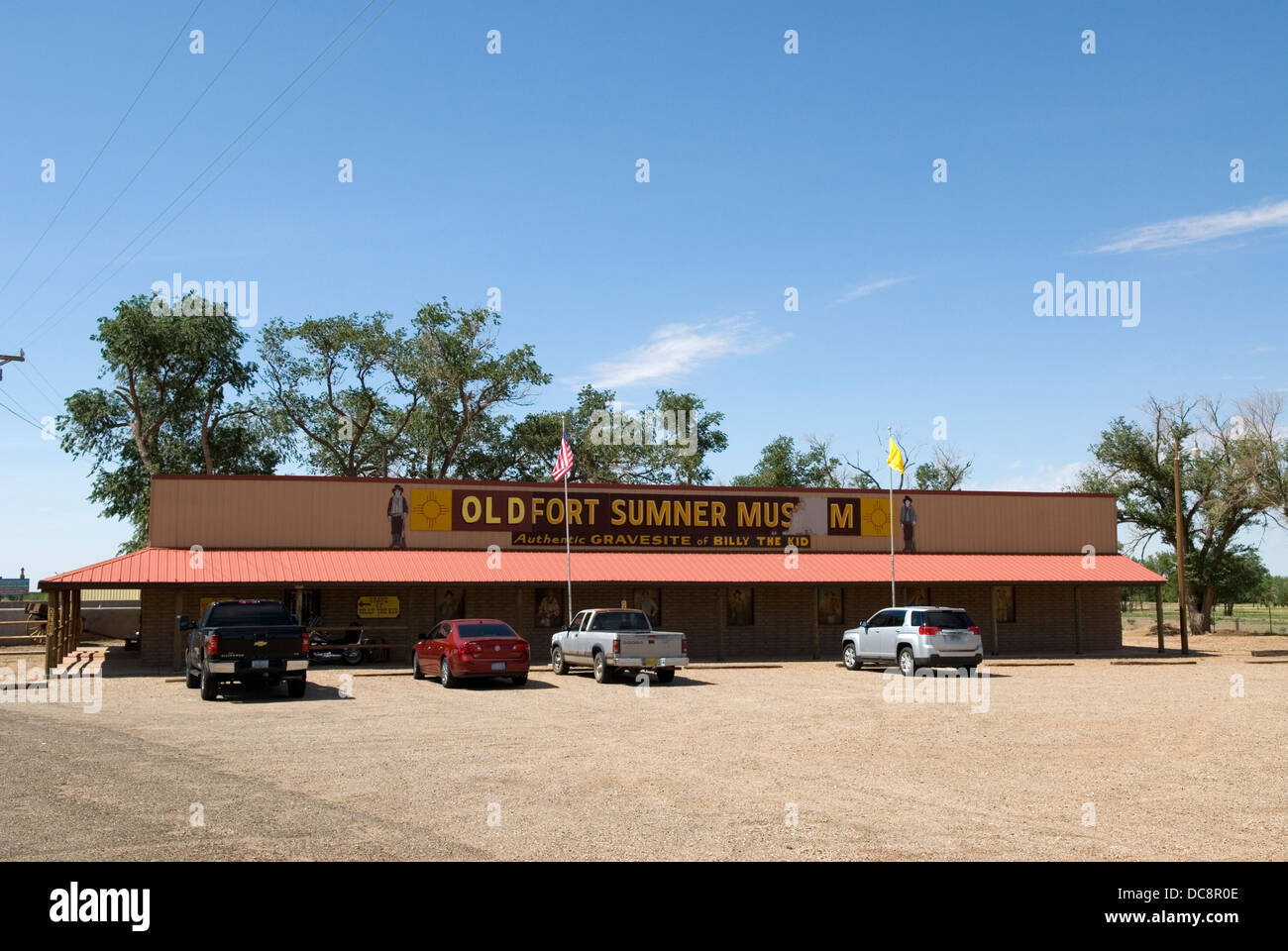 Old Fort Sumner Museum New Mexico USA Stockfoto