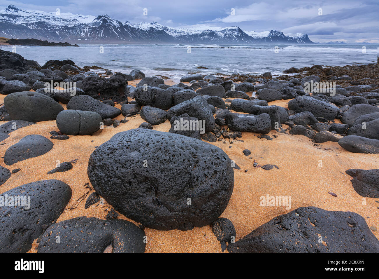 Der Strand von Buthir, Südküste der Halbinsel Snaefellsnes; Island Stockfoto
