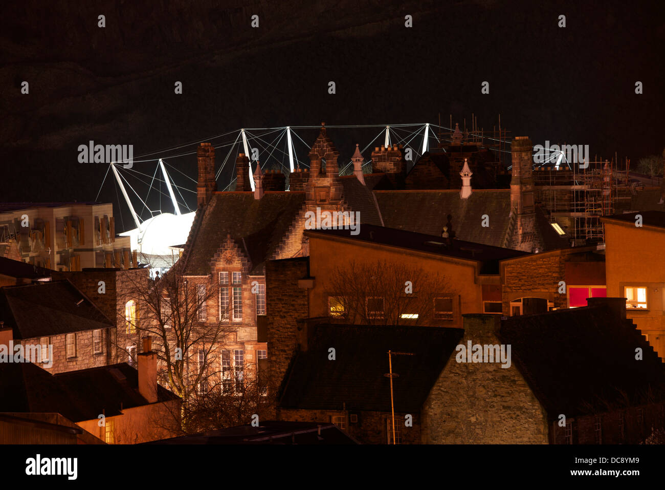 Cannongate, Edinburgh. Stockfoto