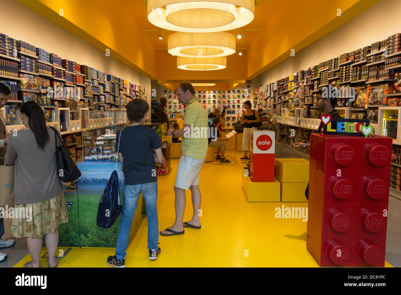 LEGO Store - Intu Einkaufszentrum - Watford Stockfoto