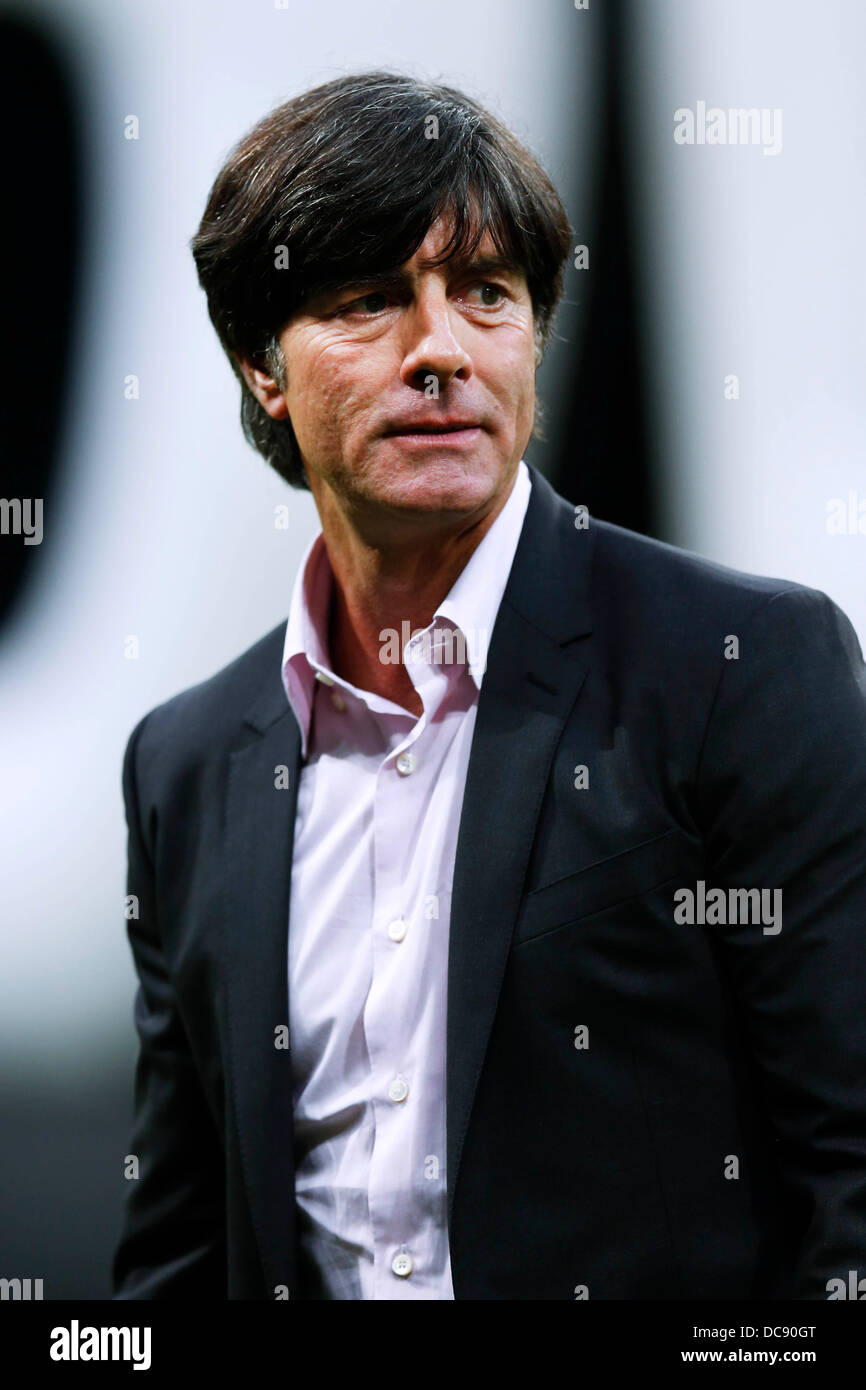 Joachim Loew, 9. August 2013 - Fußball / Fußball: Bundesliga-Spiel zwischen FC Bayern München 3-1 Borussia Mönchengladbach in der Allianz Arena in München. (Foto von D.Nakashima/AFLO) Stockfoto