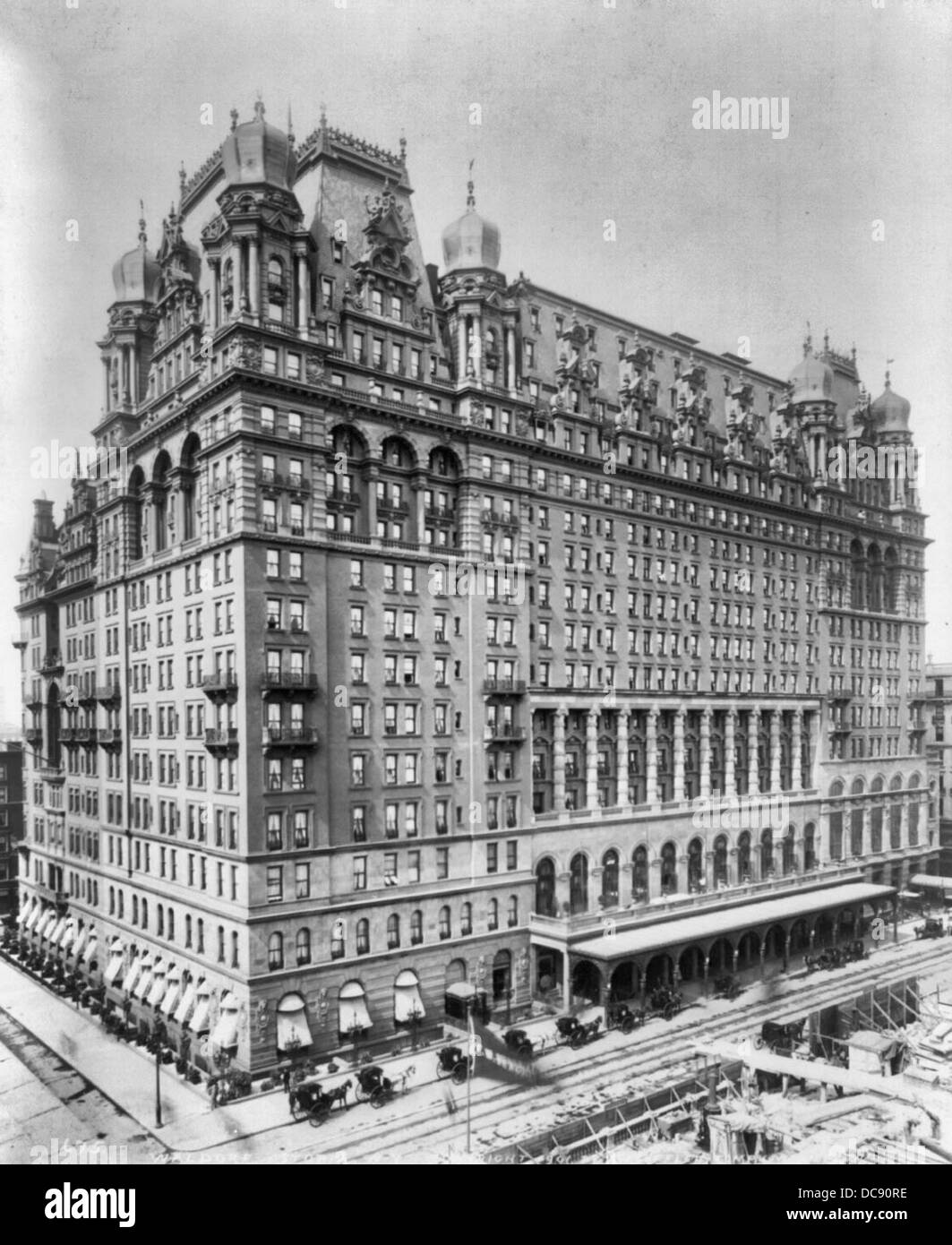 Waldorf Astoria in New York City, ca. 1901 Stockfoto