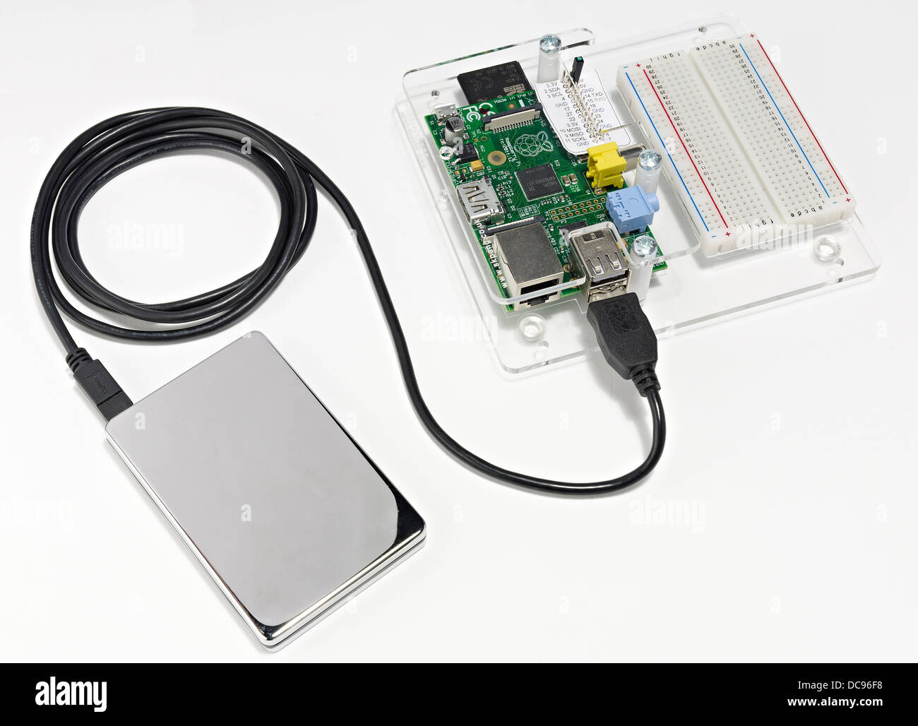 Computer Raspberry pi Stockfoto