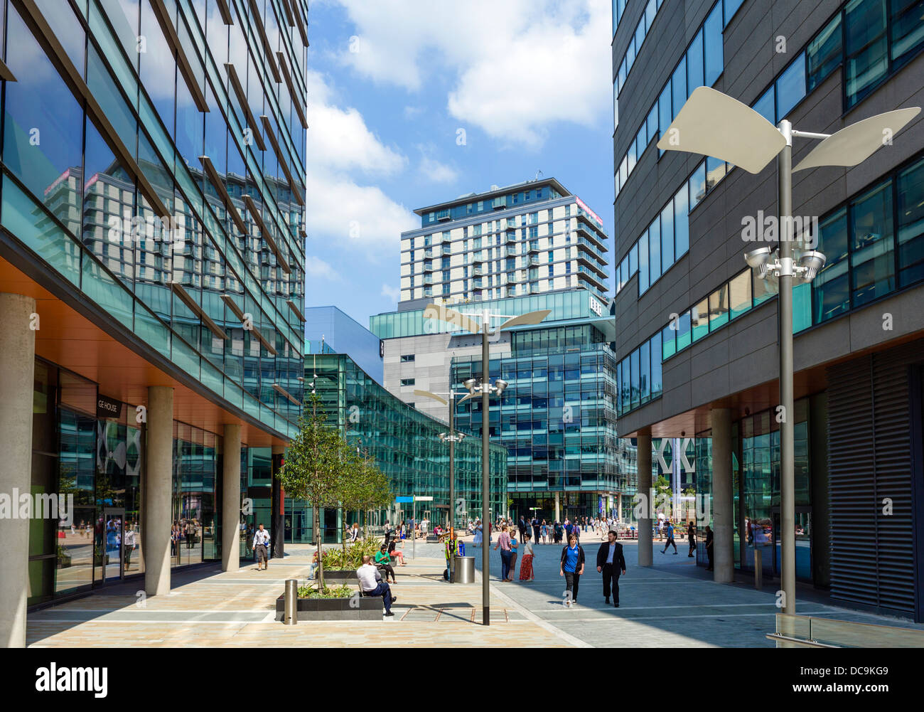 BBC-Studios in MediaCityUK, Salford Quays, Manchester, UK Stockfoto