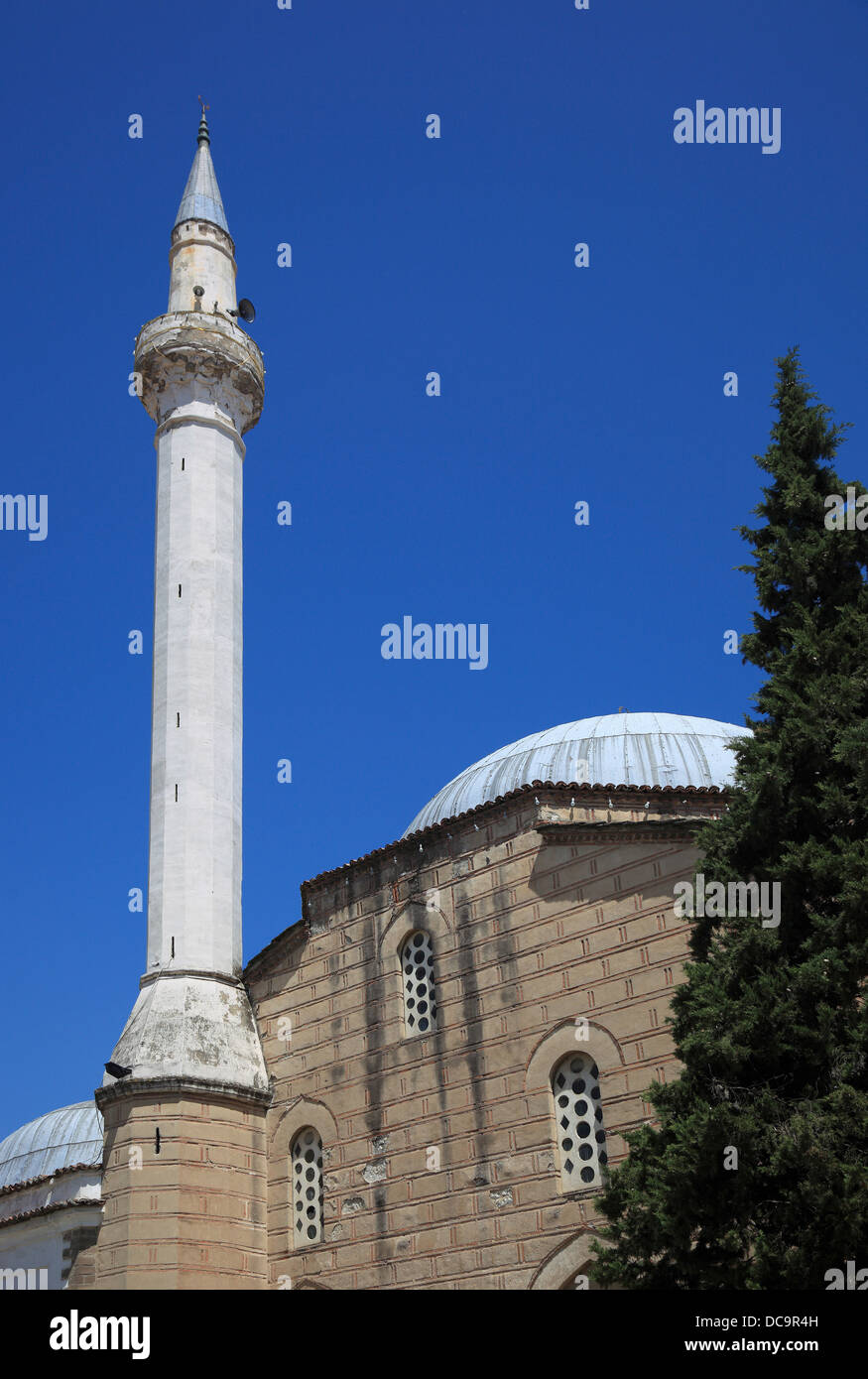 Berat, Berati, Viertel Mangalemviertel mit der Lead Moschee, Albanien