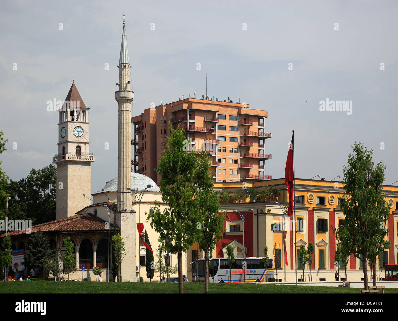 Tirana, Albanien, Et'hemBeyMoschee Xhamia e Et'hem Beut und