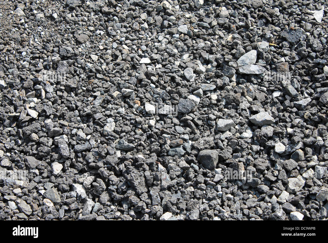 Zusammenfassung Hintergrund von Kohle in Haufen. Stockfoto