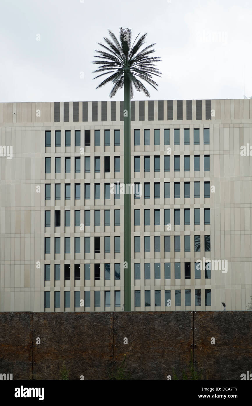 Außenansicht des neuen Hauptsitzes der BND (Bundesnachrichtendienst) der Bundesrepublik Intelligence Service Deutschland in Berlin Stockfoto