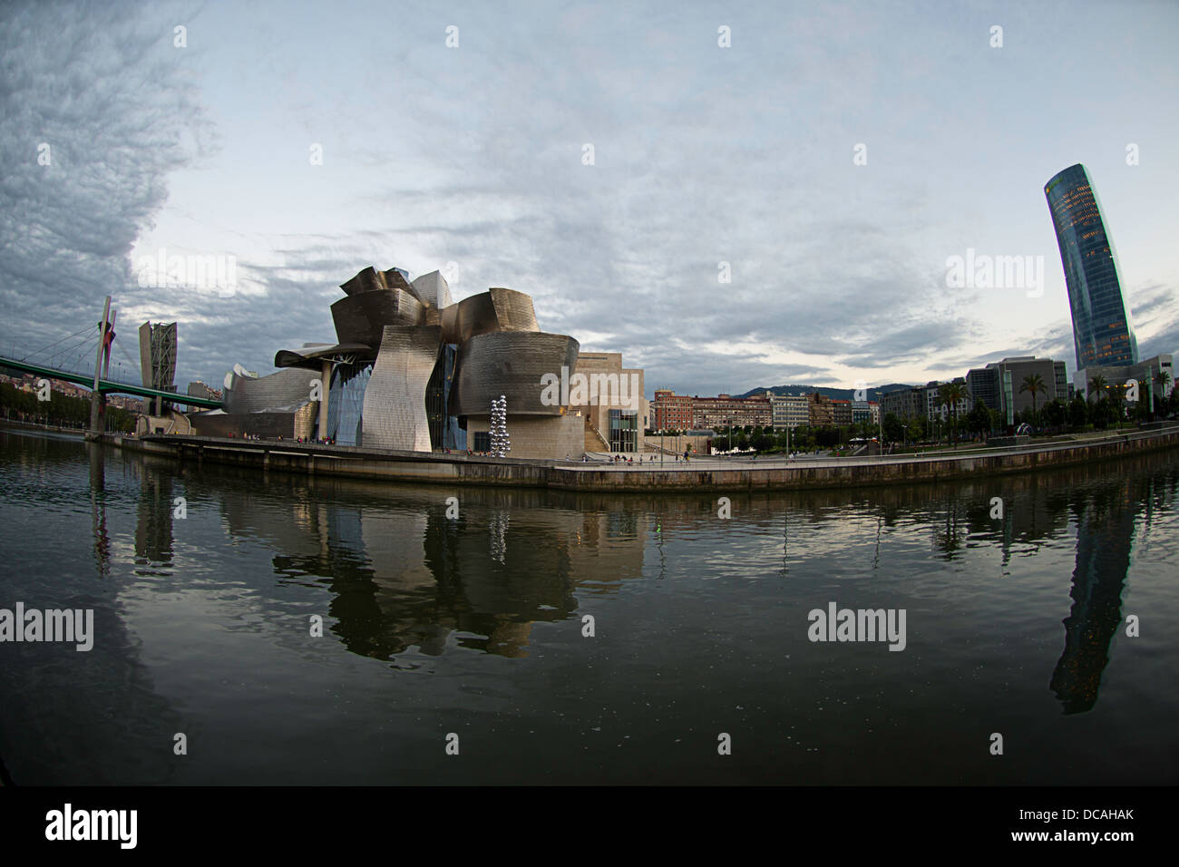 Guggenheim Bilbao in Spanien Stockfoto
