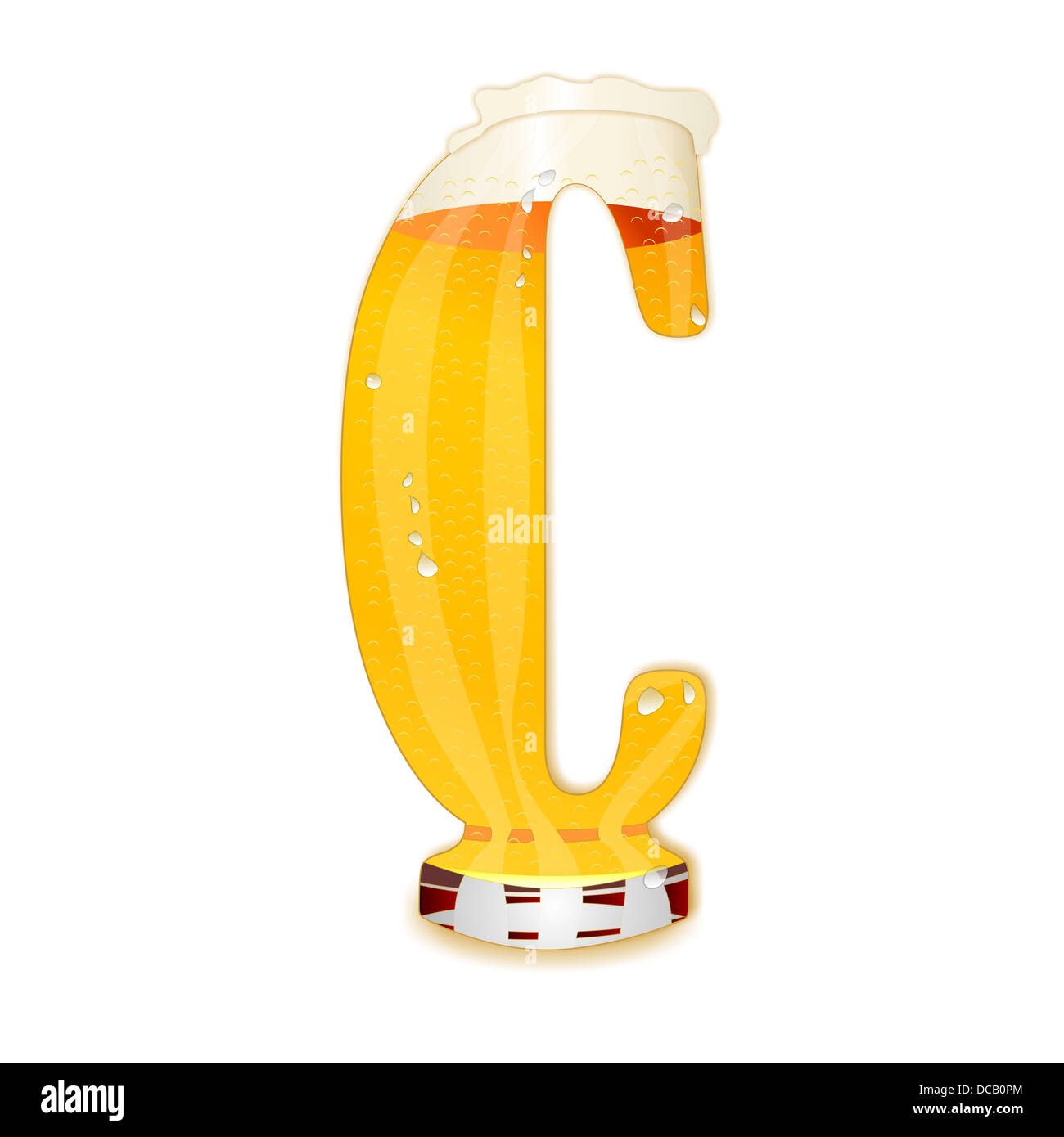 Glas Bier In Berlin 5 Buchstaben Bierglas Alphabet Stockfotos und -bilder Kaufen - Alamy