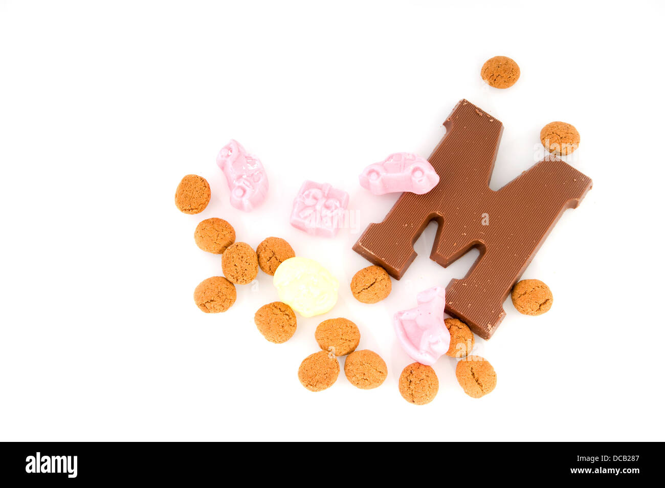 Süßigkeiten für Sinterklaas Stockfoto