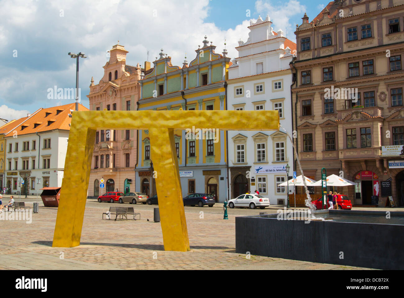 Namesti Republiky, Vnitrni Mesto, Altstadt, Plzen, Tschechische Republik Stockfoto