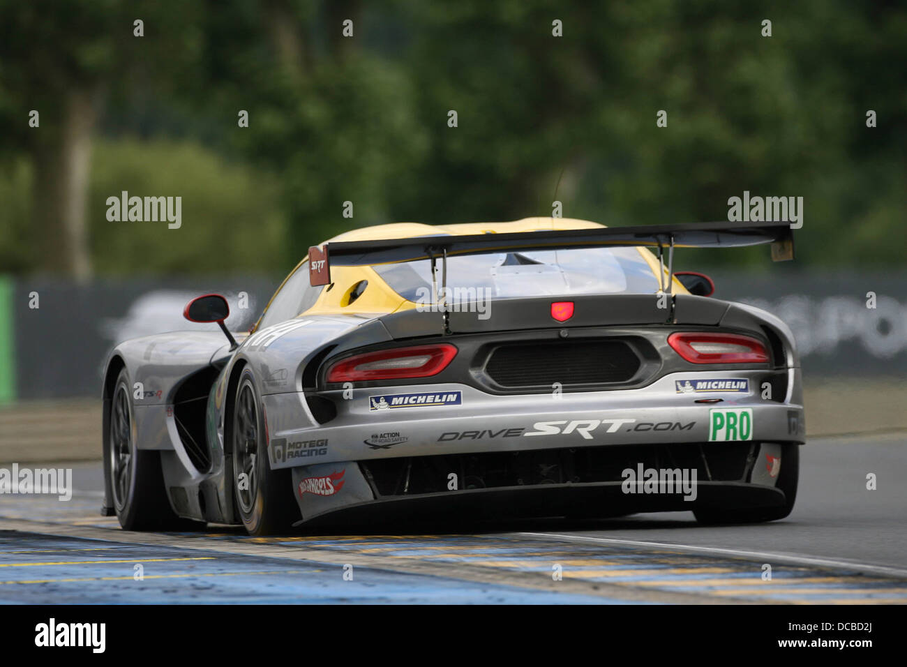 Viper SRT in Le Mans 24 Stunden, 2013 Stockfoto