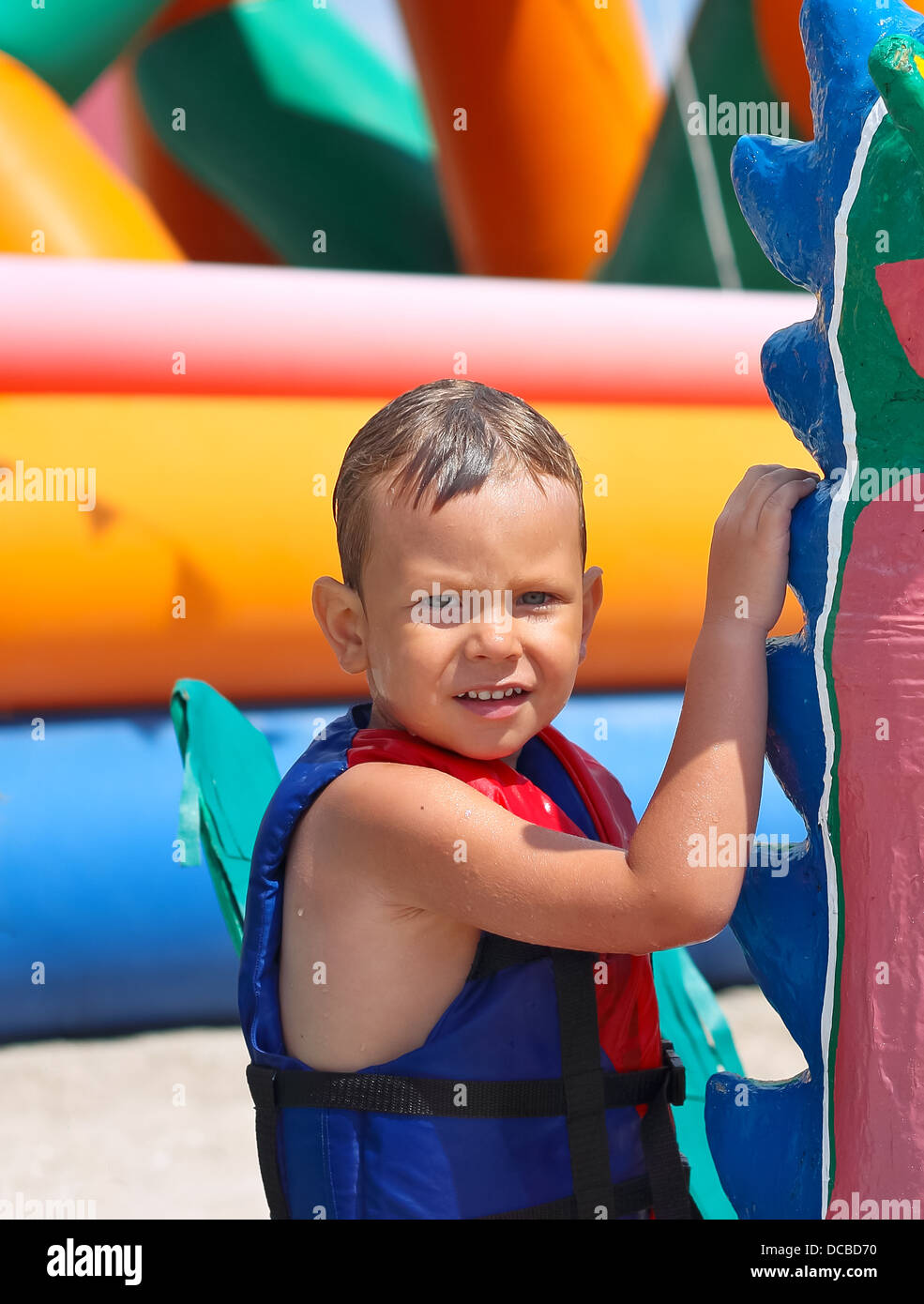 Kind In Einem Wasserpark Fotos Und Bildmaterial In Hoher Auflösung Alamy 