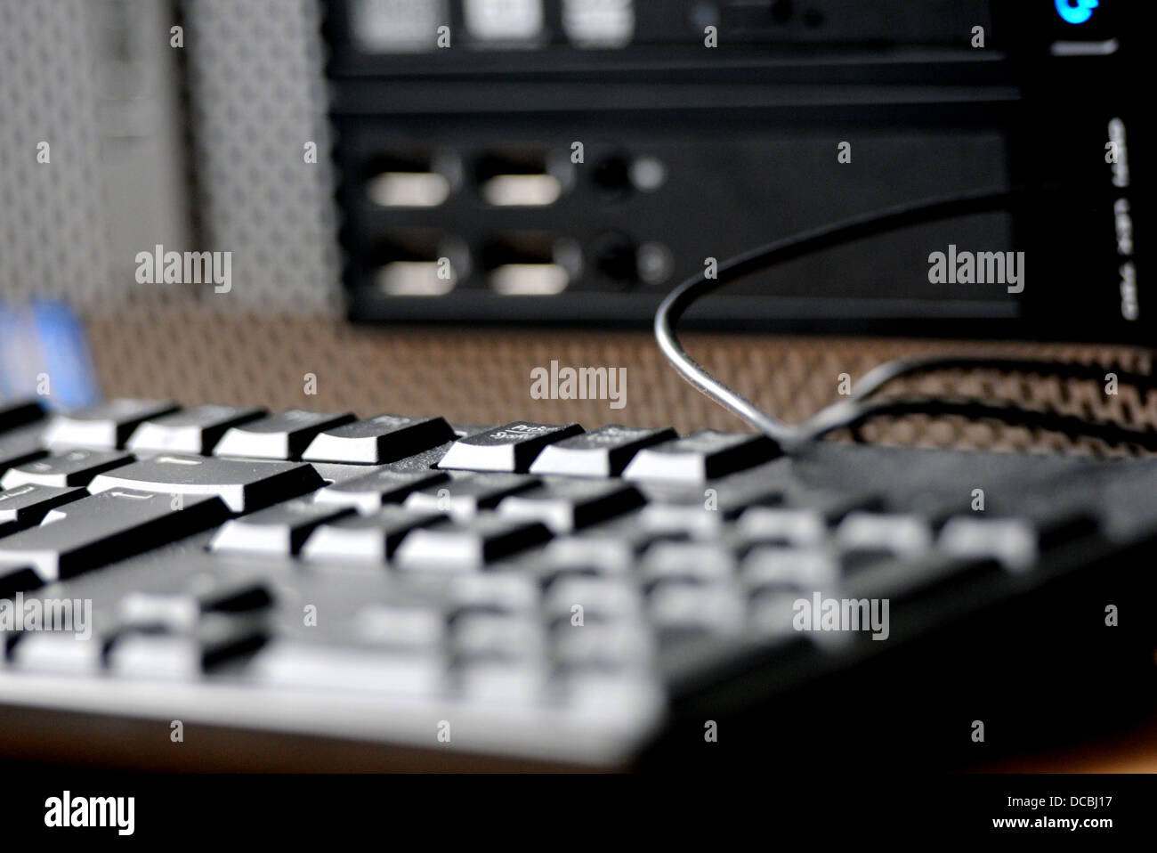 Eine Computer-Tastatur Stockfoto
