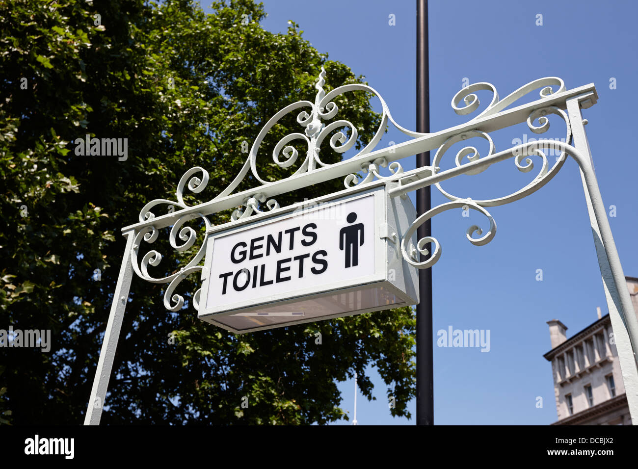 Herren viktorianischen Toiletten Smithfield London England UK Stockfoto