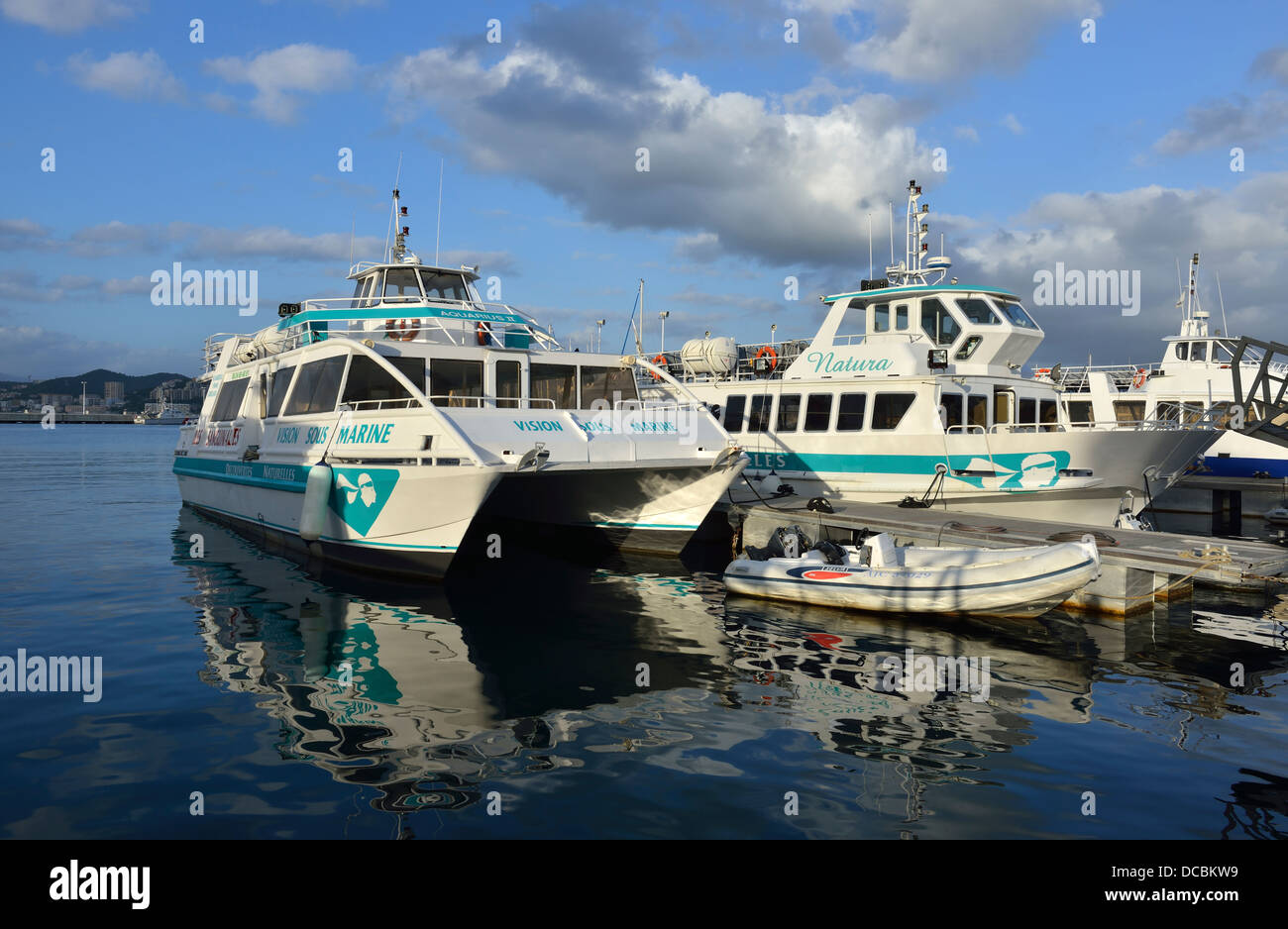 Boote im Yachthafen, Ajaccio, Korsika, Frankreich Stockfoto