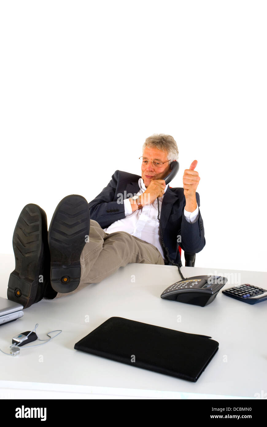 Telefonanruf Stockfoto