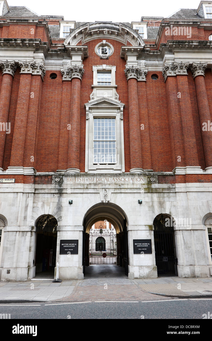 die britische Ärztekammer Bma Haus Tavistock Square London England UK Stockfoto