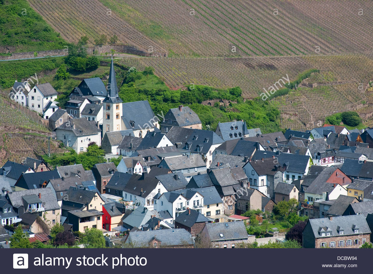 Kleines Dorf In Deutschland Stockfotografie Alamy