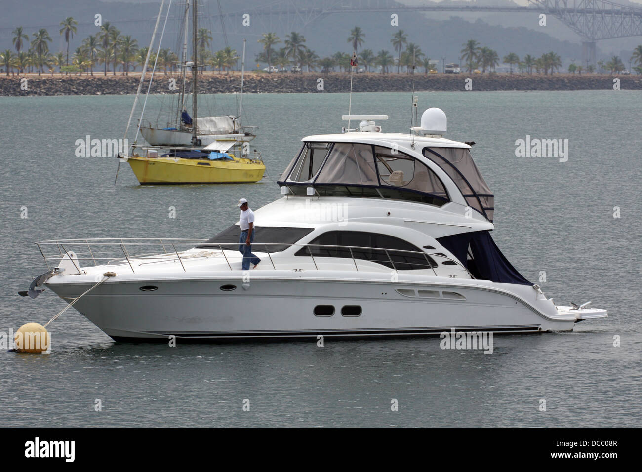 Luxus-Boot Stockfoto