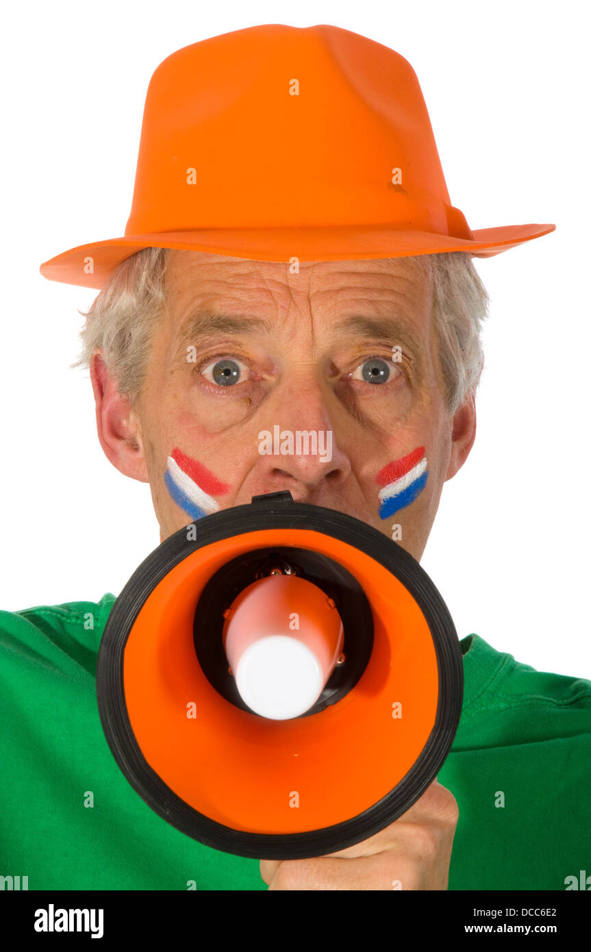 Niederländische suporter Stockfoto
