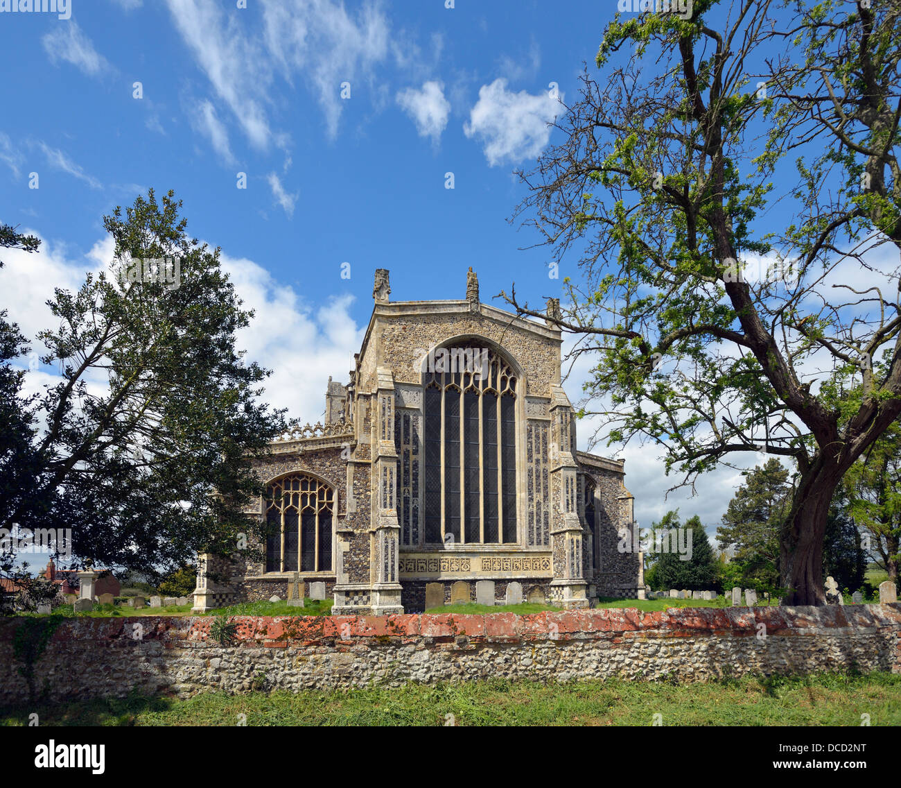 Kirche des Heiligen Trinty. Blythburgh, Suffolk, England, Vereinigtes Königreich, Europa. Stockfoto