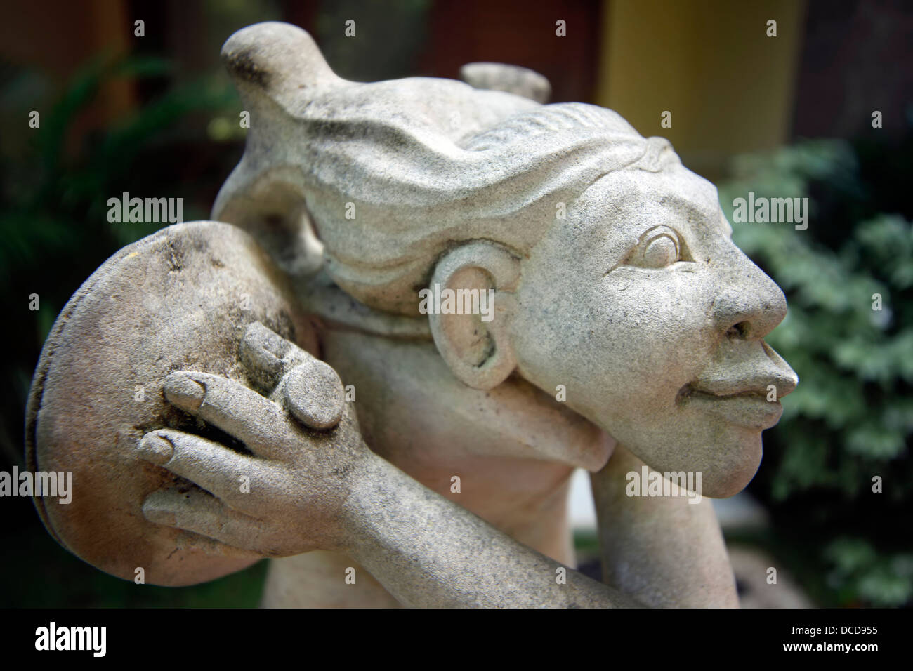 Die indonesische Skulptur Stockfoto