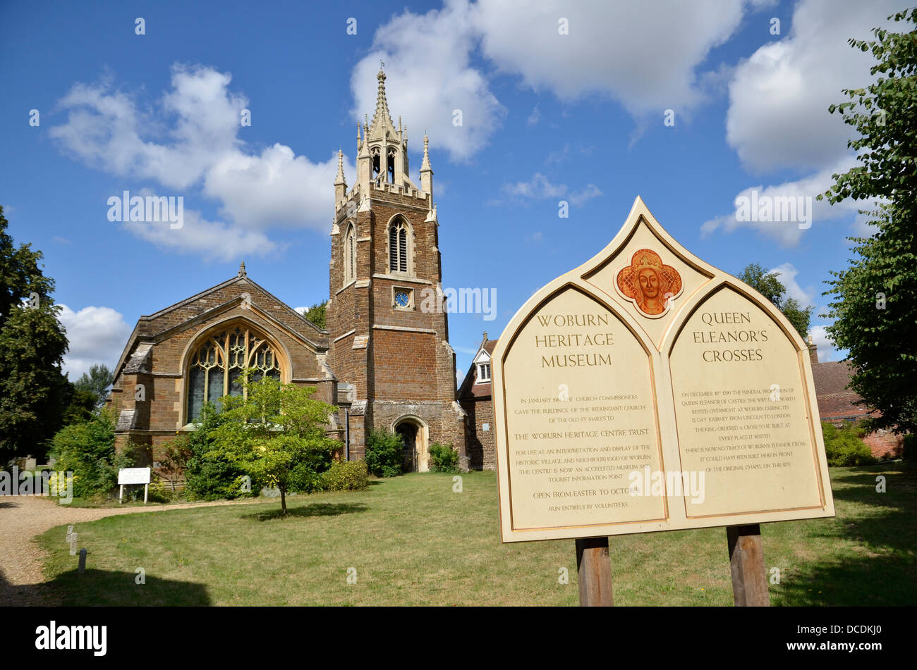 Woburn Heritage Museum in Woburn Dorf, Bedfordshire Stockfoto