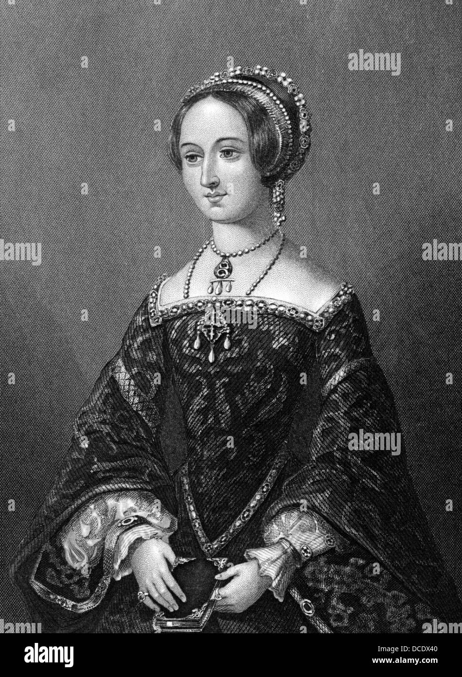 MARGUERITE von Navarra (1492-1549) Ehefrau von Heinrich II. von Navarra Stockfoto