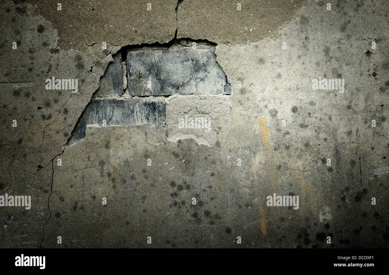 Hintergrund mit Grunge Wand und Blöcke Stockfoto Hintergrund mit Grunge Wand und Blöcke Stockfoto