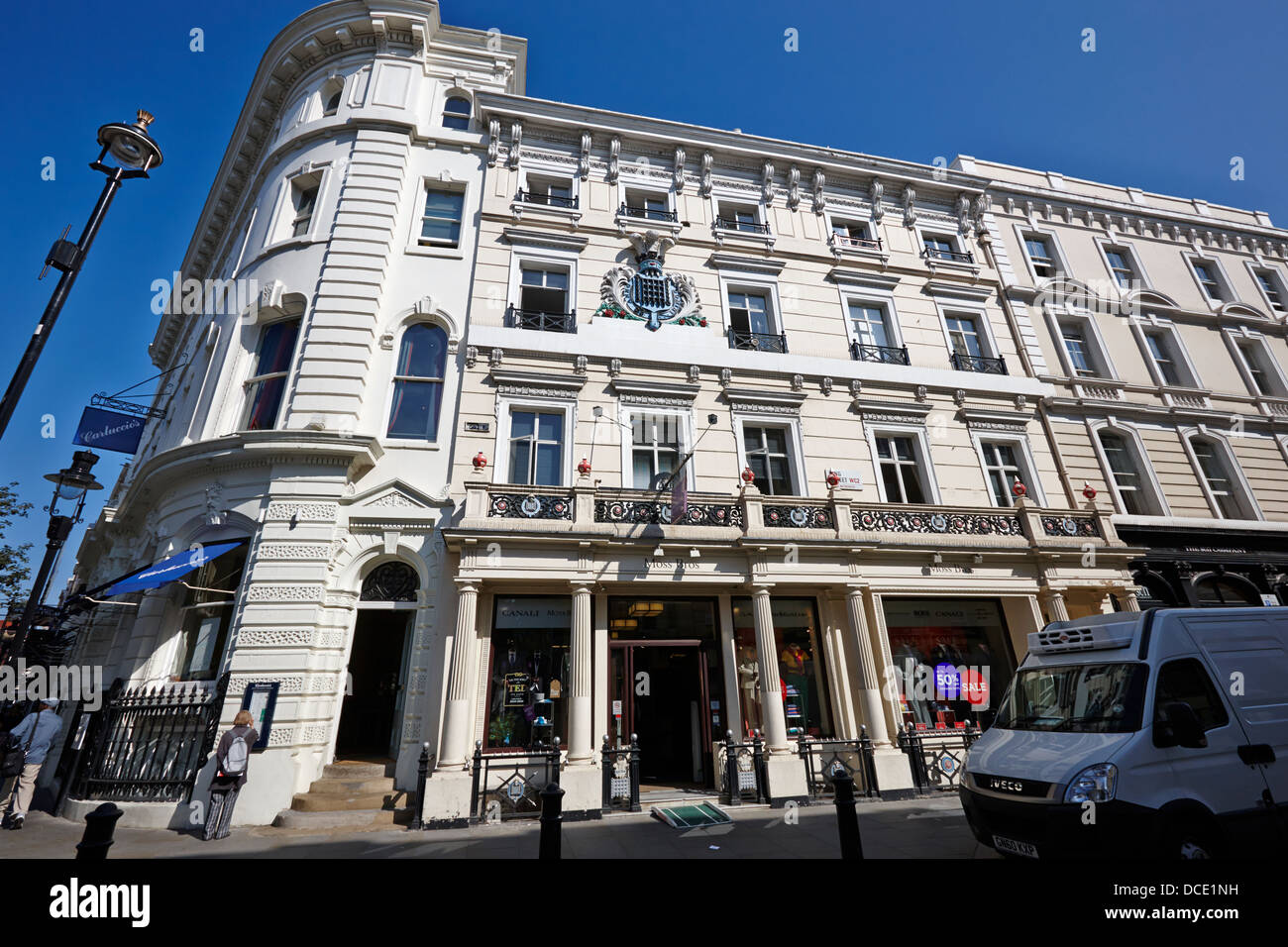 Moss Bros Store auf King street Covent Garden London England UK