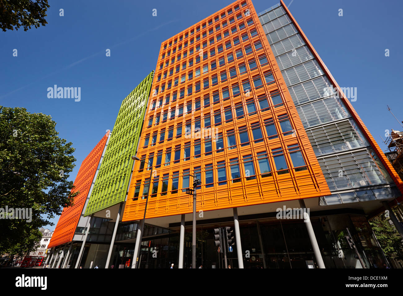zentrale St. Giles Bürogebäude Heimat von Google uk London England UK Stockfoto
