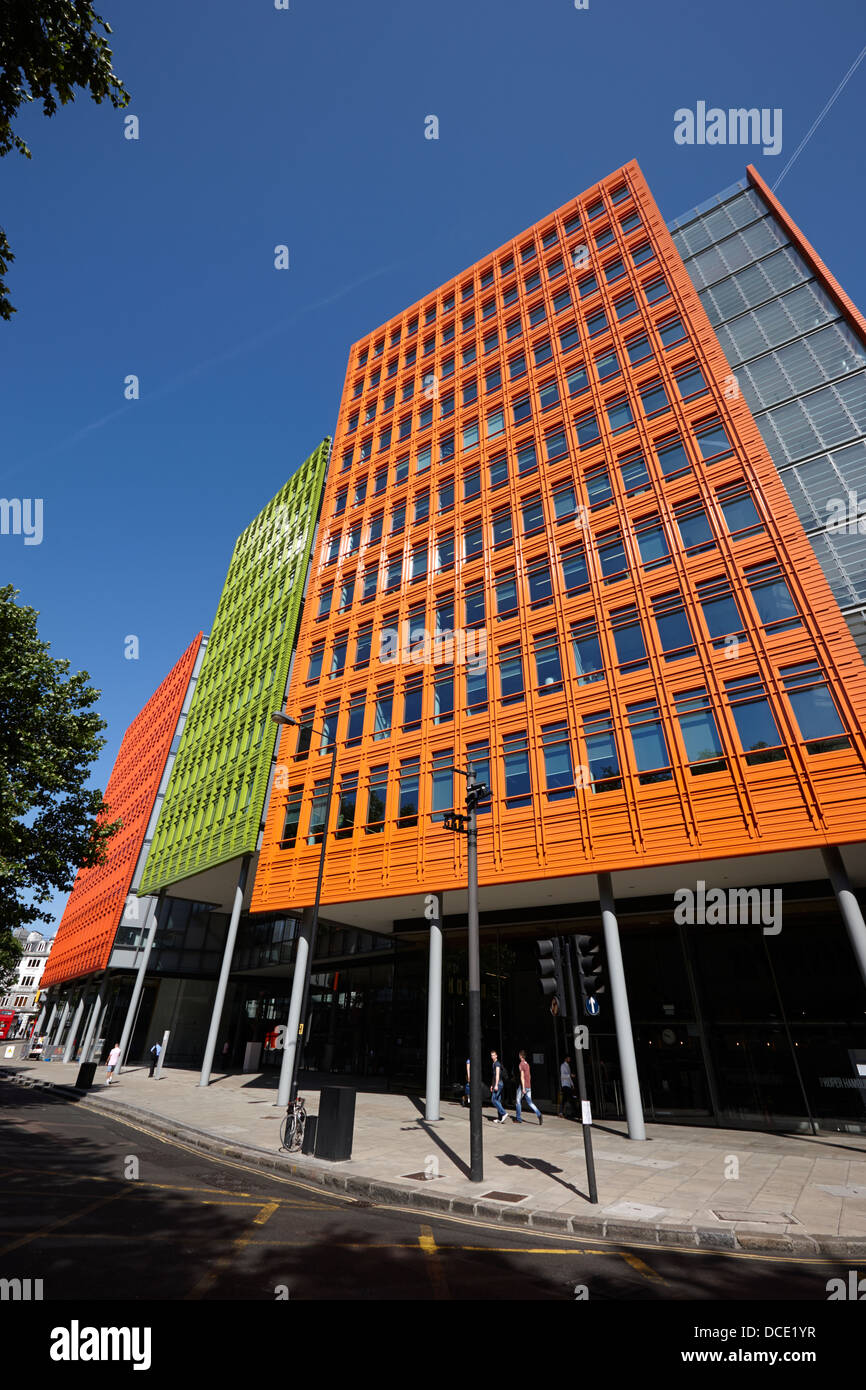 zentrale St. Giles Bürogebäude Heimat von Google uk London England UK Stockfoto