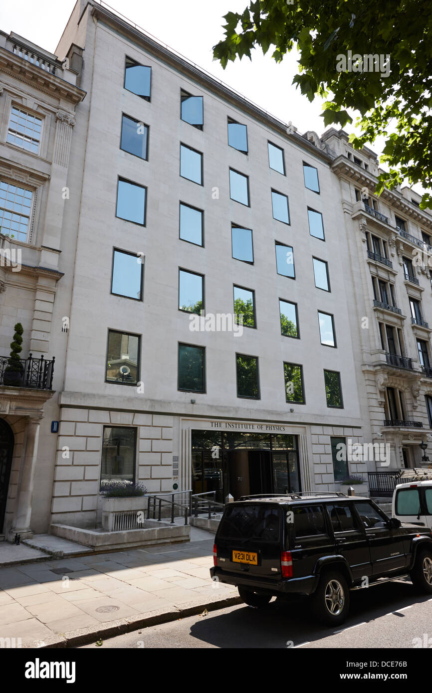 Das Institut für Physik Portland Place London England UK Stockfoto