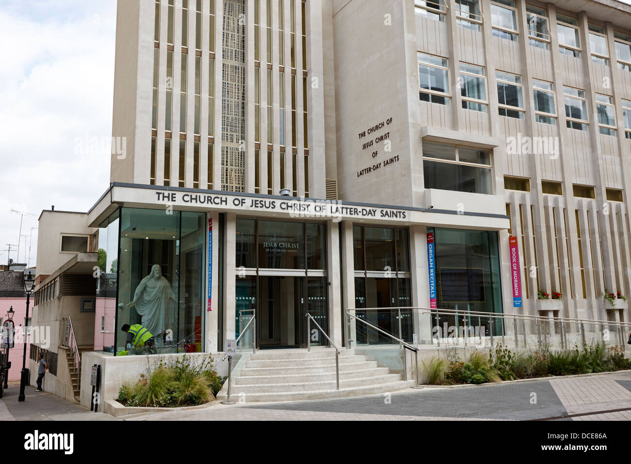 Kirche Jesu Christi Latter-Day Saints Kensington London England UK Stockfoto