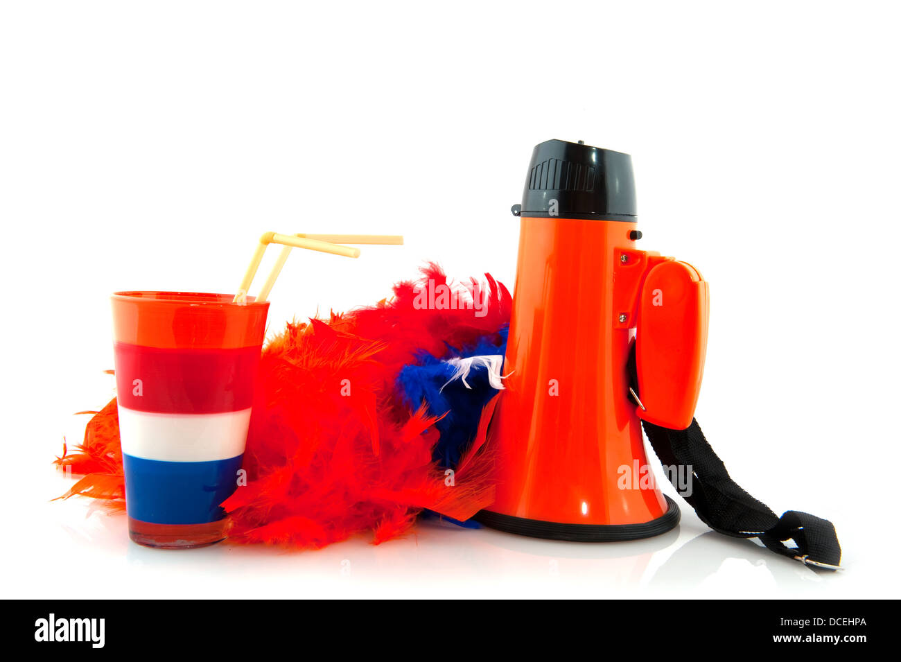 Unterstützung der niederländischen Stockfoto